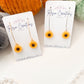 Sunflower Drop Earrings