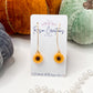 Sunflower Drop Earrings